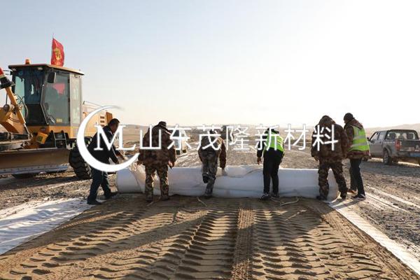 《東方環保科技有限公司危險廢物處理》土工布施工